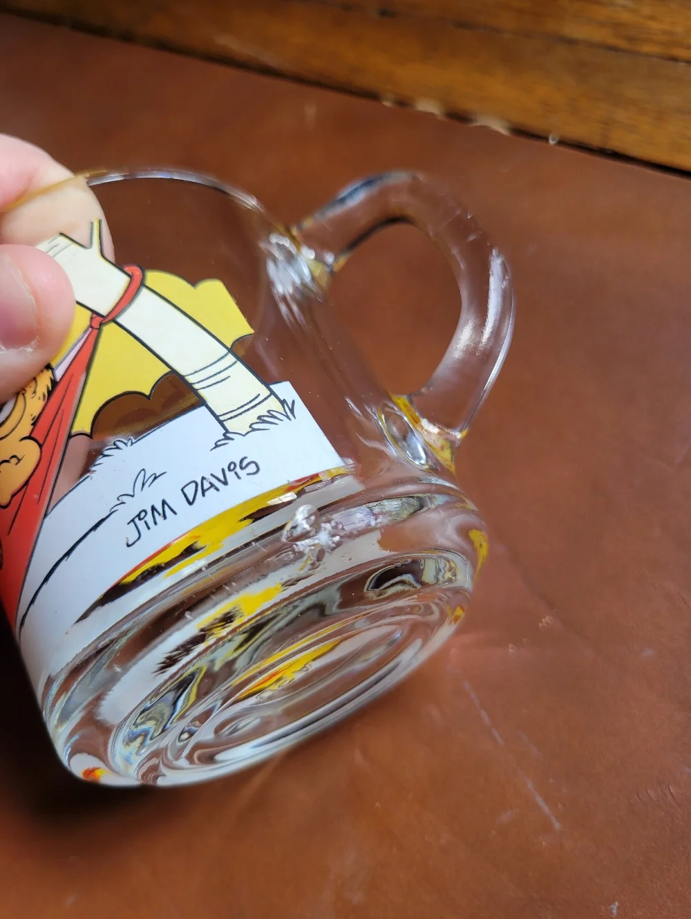 Garfield Odie Mug McDonalds Vintage 1978 Glass Pretty Life